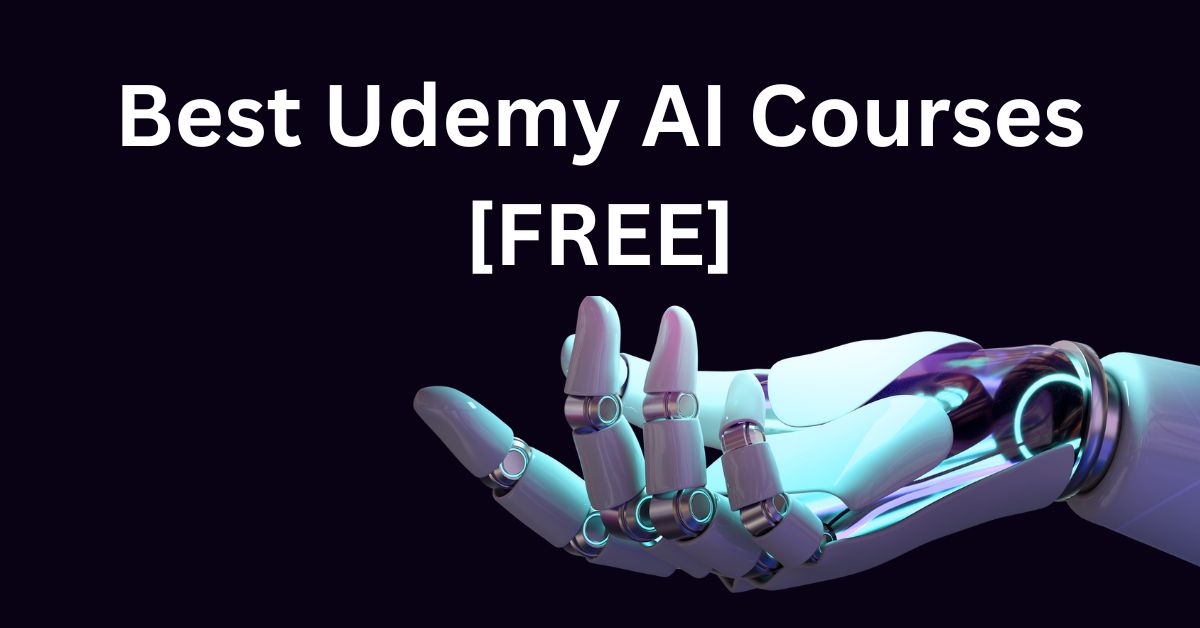 Udemy Free AI online Courses